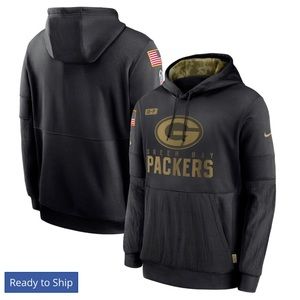 Green Bay Packers 2020 Salute to Service Hoodie